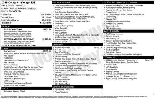 2019 Dodge Challenger R/T
