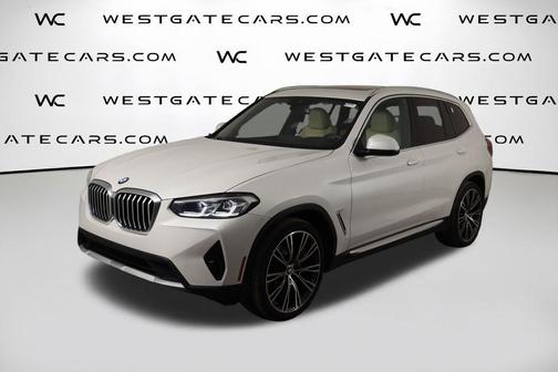Mineral White Metallic 2022 BMW X3 sDrive30i