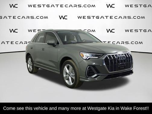 Chronos Gray Metallic 2024 Audi Q3 45 S line Premium Plus
