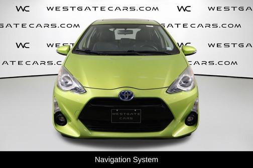 Electric Lime Metallic 2015 Toyota Prius c Four