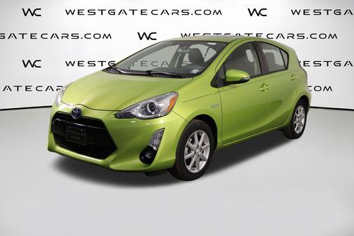 Electric Lime Metallic 2015 Toyota Prius c Four