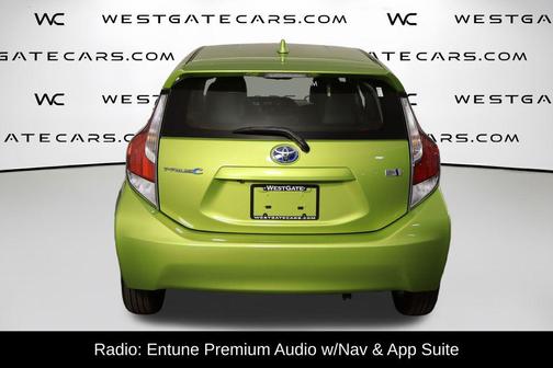 Electric Lime Metallic 2015 Toyota Prius c Four