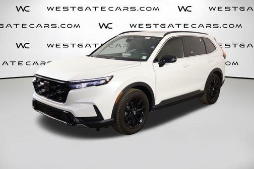 Platinum White Pearl 2024 Honda CR-V Hybrid Sport FWD