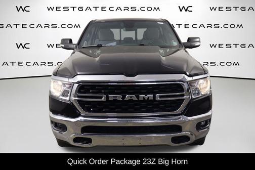 Diamond Black Crystal Pearlcoat 2022 RAM 1500 Big Horn/Lone Star