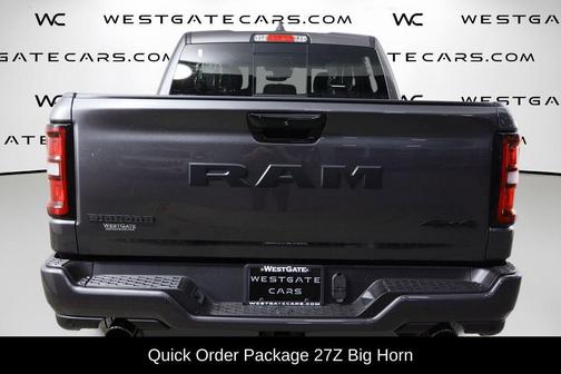 Granite Crystal Metallic Clearcoat 2026 RAM 1500 Big Horn/Lone Star