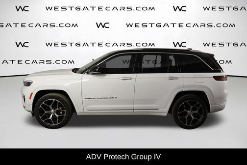 Bright White Clearcoat 2022 Jeep Grand Cherokee Summit