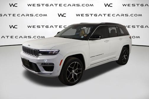 Bright White Clearcoat 2022 Jeep Grand Cherokee Summit