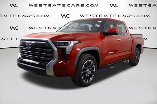 Supersonic Red 2022 Toyota Tundra Limited