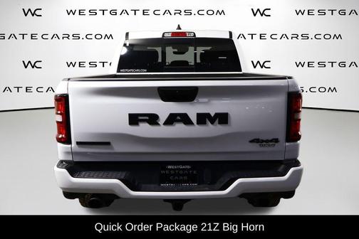 Bright White Clearcoat 2025 RAM 1500 Big Horn/Lone Star