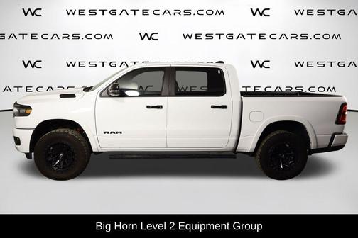 Bright White Clearcoat 2025 RAM 1500 Big Horn/Lone Star