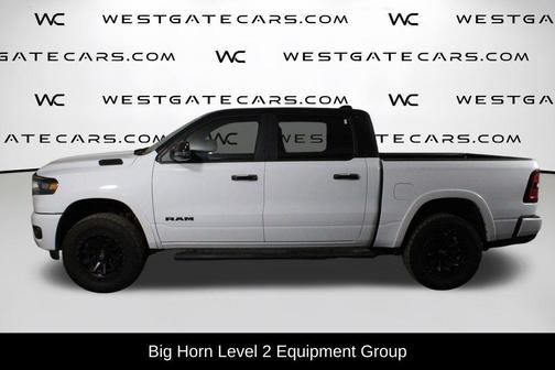 Bright White Clearcoat 2025 RAM 1500 Big Horn/Lone Star