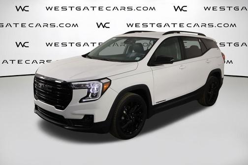 Summit White 2023 GMC Terrain SLT