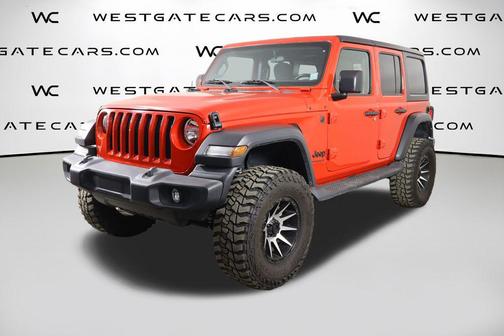 Firecracker Red Clearcoat 2022 Jeep Wrangler Unlimited Sport