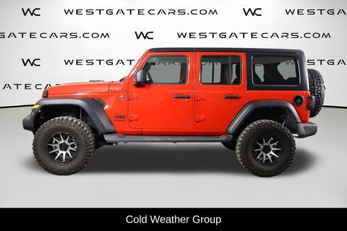 Firecracker Red Clearcoat 2022 Jeep Wrangler Unlimited Sport