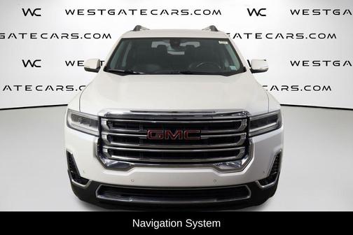 White Frost Tricoat 2021 GMC Acadia FWD SLT