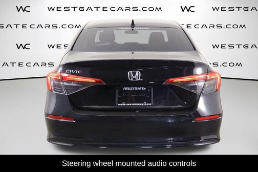 Crystal Black Pearl 2024 Honda Civic LX