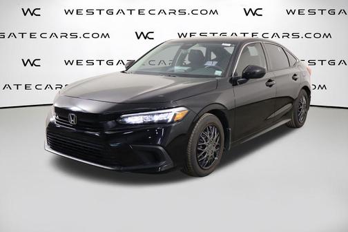 Crystal Black Pearl 2024 Honda Civic LX