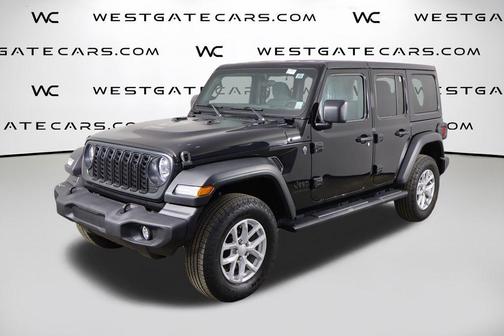 Black Clearcoat 2025 Jeep Wrangler Sport