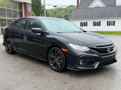 Crystal Black Pearl 2018 Honda Civic Sport