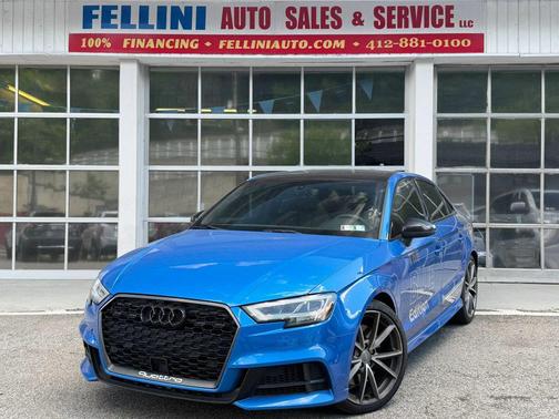 Blue 2018 Audi S3 2.0T Premium Plus
