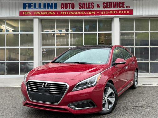 Venetian Red Pearl 2016 Hyundai SONATA Hybrid Limited