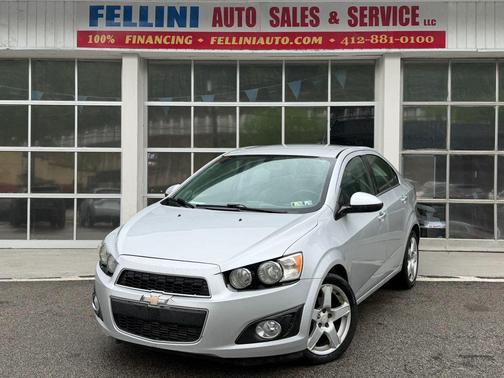Silver Ice Metallic 2016 Chevrolet Sonic LTZ