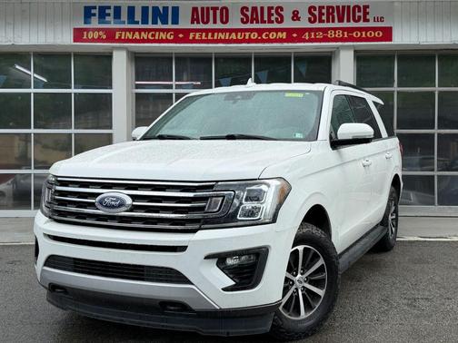 Star White Metallic Tri-Coat 2020 Ford Expedition XLT