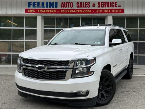 White 2017 Chevrolet Suburban Premier