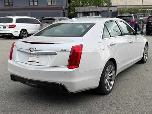 Crystal White Tricoat 2019 Cadillac CTS 2.0L Turbo Luxury