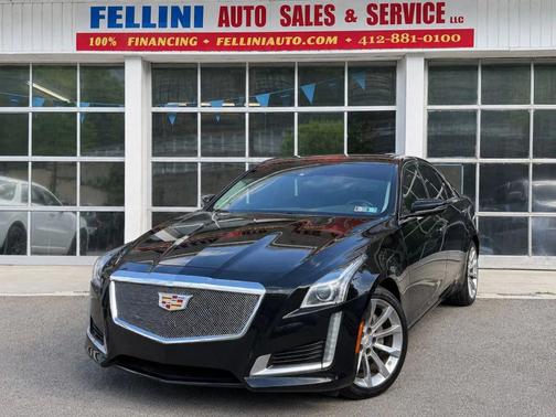 Black 2017 Cadillac CTS 2.0L Turbo Luxury