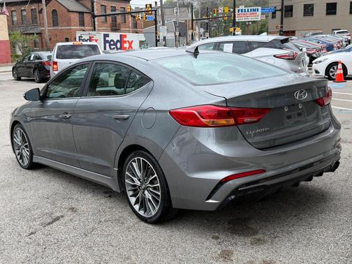 Galactic Gray Metallic 2017 Hyundai ELANTRA Sport