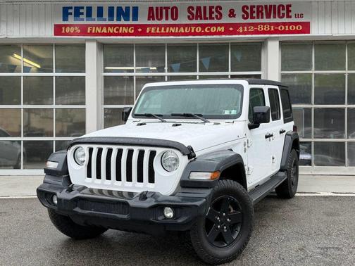 Bright White Clearcoat 2018 Jeep Wrangler Unlimited Sport