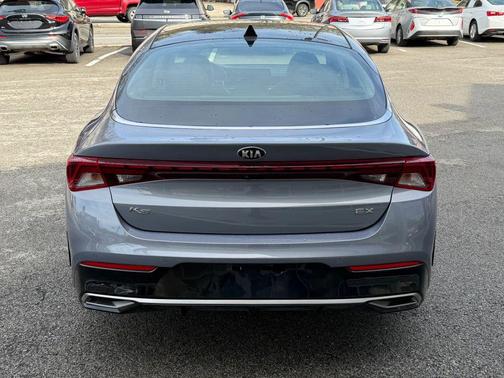 Gray 2021 Kia K5 EX Sedan 4D