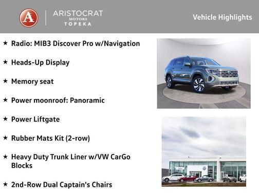 2026 Volkswagen Atlas 2.0T SEL