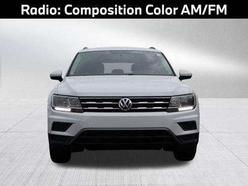Pure White 2021 Volkswagen Tiguan 2.0T S