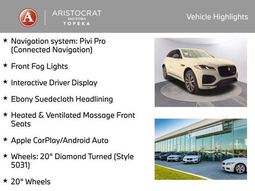 2025 Jaguar F-PACE R-Dynamic S P250 AWD Automatic