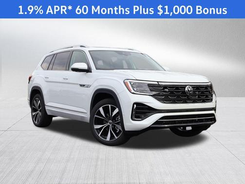 White 2026 Volkswagen Atlas 2.0T SEL Premium R-Line 4MOTION