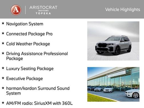 Mineral White Metallic 2021 BMW X7 M50i