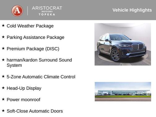 2021 BMW X7 xDrive40i