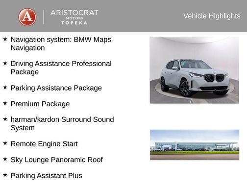 2025 BMW X3 30 xDrive