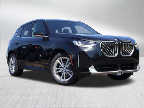 Black Sapphire Metallic 2025 BMW X3 30 xDrive