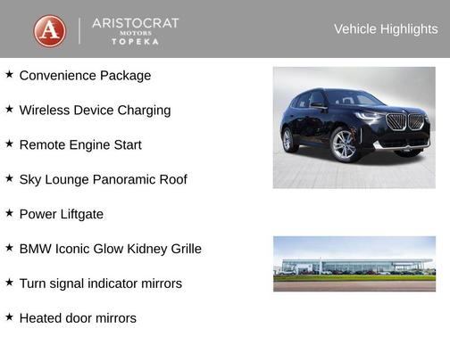 Black Sapphire Metallic 2025 BMW X3 30 xDrive