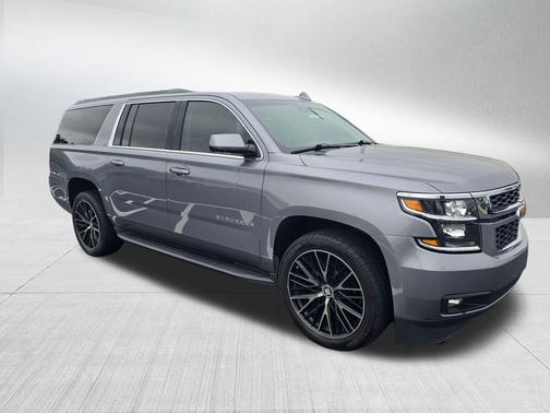 Satin Steel Metallic 2018 Chevrolet Suburban LT