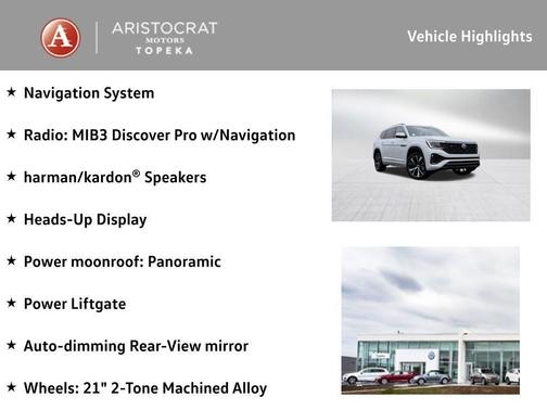 2026 Volkswagen Atlas 2.0T SEL Premium R-Line 4MOTION