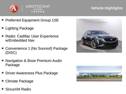 2020 Cadillac CT5 Sport RWD