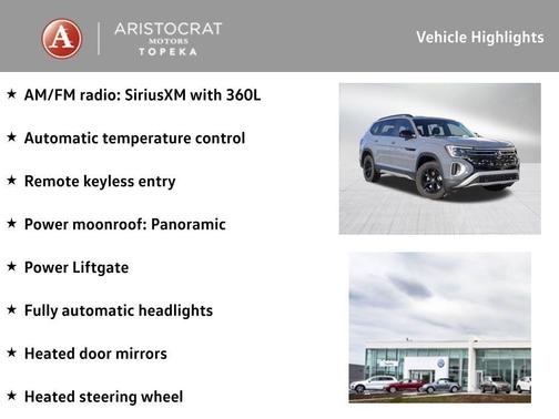 2026 Volkswagen Atlas Peak Edition