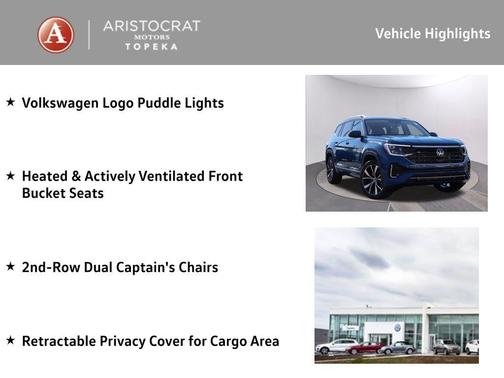 2026 Volkswagen Atlas 2.0T SEL Premium R-Line 4MOTION
