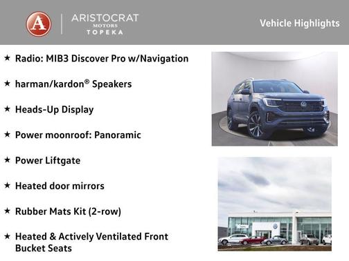 2026 Volkswagen Atlas 2.0T SEL Premium R-Line 4MOTION