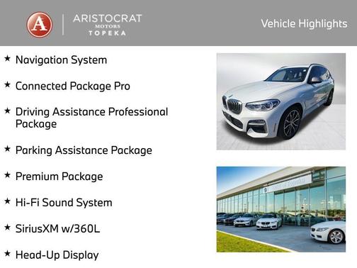 Alpine White 2021 BMW X3 M40i