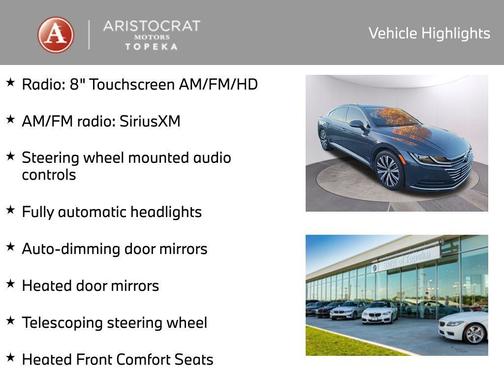 2019 Volkswagen Arteon 2.0T SE 4MOTION